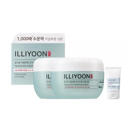 Illyyoon Illiyoon Hyaluronic Moisture Moisture Cream 100ml, 2 pieces + Free Ceramide Ato Lotion 50ml, 3 pieces / 일리윤 히알루론모이스춰 수분크림 100ml, 2개+증정세라마이드 아토 로션 50ml, 3개