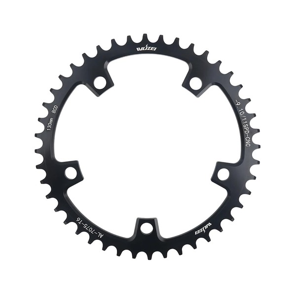 BIKECO Bicycle Narrow Wide Chainring 110/130BCD 5 Screws Round Bicycle
