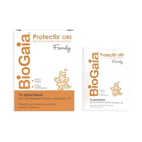 Biogaia Protectis ORS Family 7 sachets orange