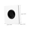 jojofuny 10pcs Cable Pass Through Wall Plate with Pad Wall