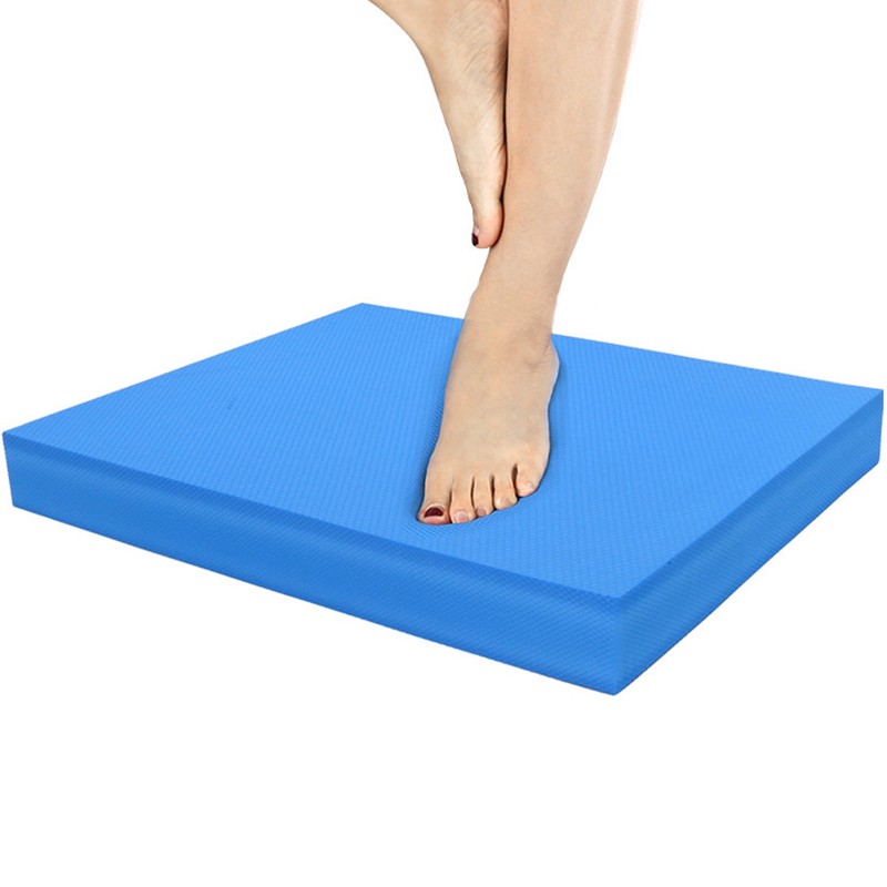 Soft Yoga Balance Cushion Pad Training Padded Waist Abdomen Exercise