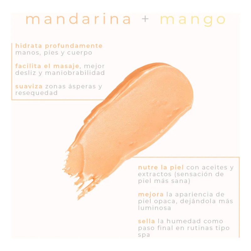 Crema De Masaje Bcl Spa Mandarina Mango 454 Gr Mandarina