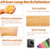 Esponja Red Africana Auténtica Exfoliante Baño Espalda Accesorios Ducha Color