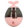 Dog Treat Dispensing Ball Increases IQ Interactive Boredom Relief Reduce