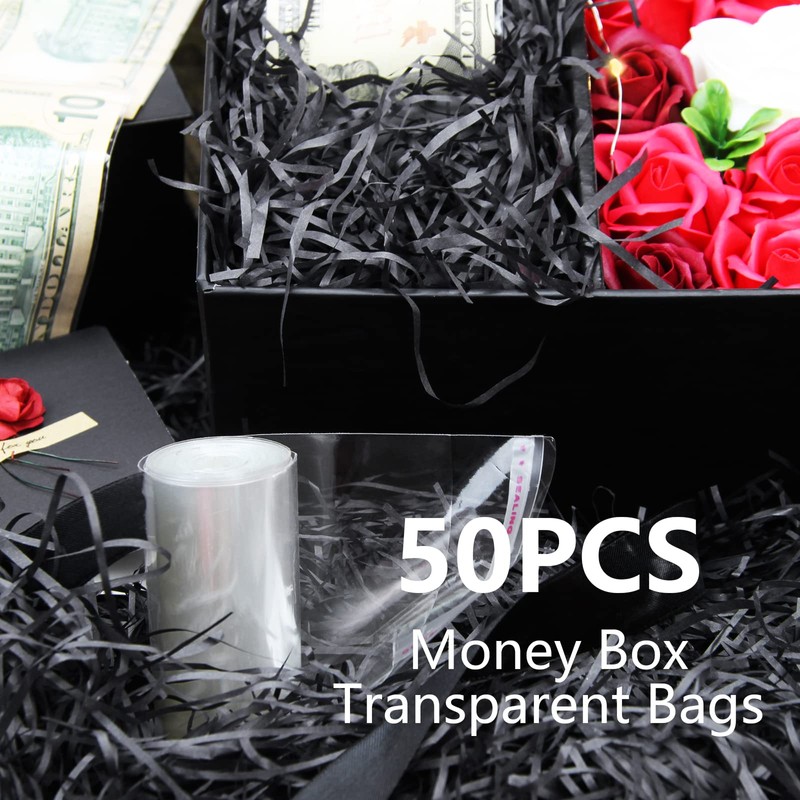 Money Pull Box for Cash Gift - Luxury Money Pull