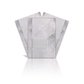 LEGACY NAILS Propfessional FOIL REMOVER WRAP 50 PCS For Natural and Artificial Nails - Pre-cut foil sheets with perfect size to fit most nails