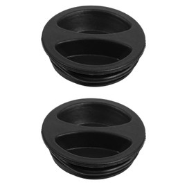 BESPORTBLE 2pcs Parasol Base Cover Big Umbrellas for Shade Water Bottle Caps Umbrella Stand Plastic Sealing Plug Umbrella Pole Mount Stand Tube Patio Umbrella Base Plug Water Bag Cover Black