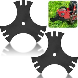 Fixirons 2 Pack 9" 3-Side Edger Star Blades 5/8" Center Hole, 781-0748-0637 Edger Blades for Craftsman Edger Compatible with Troy-Bilt, MTD Edgers, Replace 781-0748,981-0748, 40-009, 7185767