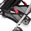 Bright Starts 3Dlite Convenience Stroller, Black - Lightweight Stroller, Large
