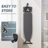 KINGBOARD Ironing Board, Compact Iron Board Full Size with Extra