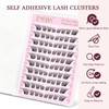 EMEDA Self Adhesive Eyelashes Clusters Stress Free to Wear More
