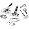 2pcs Security Door Bolts with Fitting and Key Secure Deadbolt