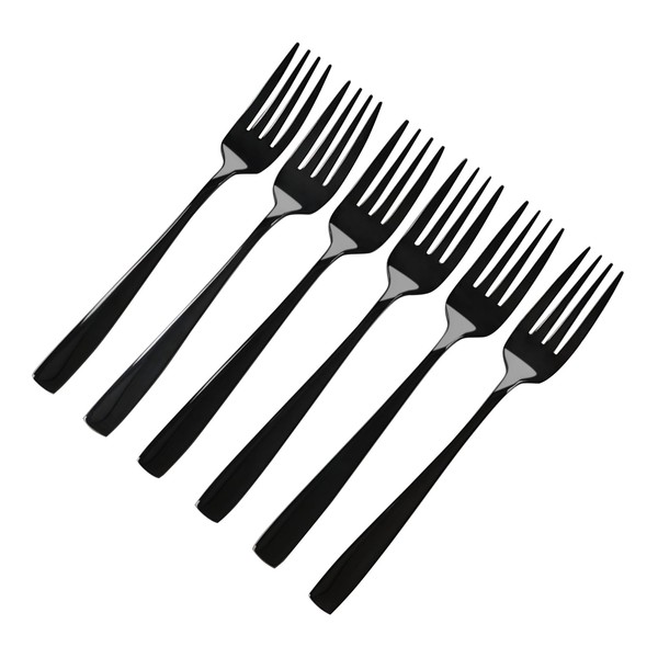 Uumitty Set of 12 Pieces Stainless Steel Dessert Forks, Small