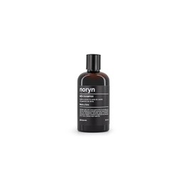 noryn Shampoo para Hombres 250 ml Fórmula Natural, Prevención de Caída y Canas. Menta y lima