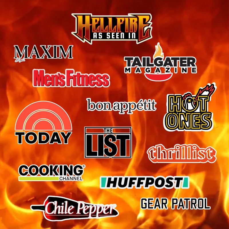 Hellfire 5-Pepper Blend Sriracha Sauce Medium Heat 5oz bottle