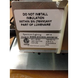 Spectrum Lighting SGE6 LEDOS20L30KDS102 Lighting Fixture
