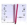 Escanver Agenda Anual Fechas Suculentas Pasta Dura Papel Bond 90gr