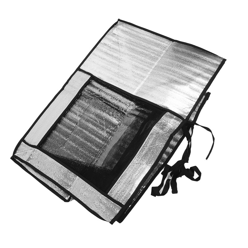 Silver AC Unit Cover Air Conditioner Unit Aluminum Foil Dustproof
