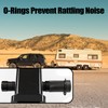 Sutekus 5/8" Trailer Hitch Lock Anti-Theft Steel Locking Hitch Pin