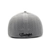 Short Brim Stretch Fitted Baseball Caps Men's Embroidery Structured Mesh