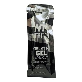 Nt Nutrition Gel Energetico Premium 5 Pzas 60 G Cu Running Natural                                                                                    