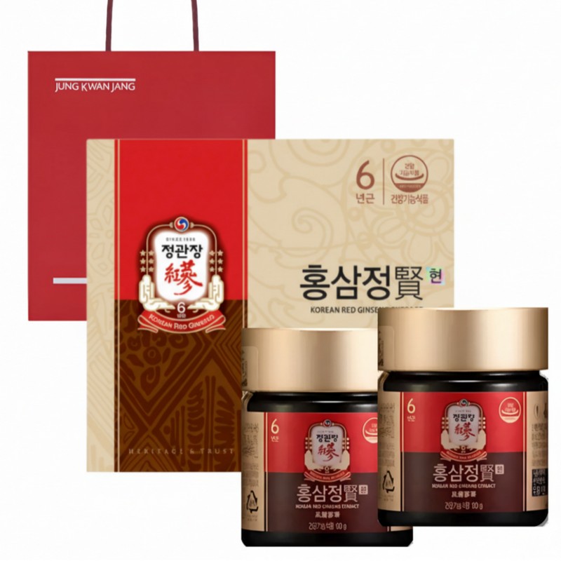 Jeonggwanjang CheongKwanJang Red Ginseng Extract, Extract, Concentrated 6-Year-Old Ginseng Gift