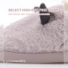 Heated Feet Warmer USB Short Plush Detachable Heating Feet Warmer