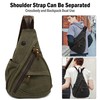 VARLIVOO Retro Men's Sling Bag Chest Bag Shoulder Bags Crossbody