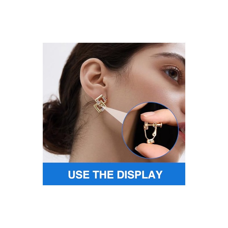 Almohadillas de Silicona para Aretes de Clip 120 Unidades