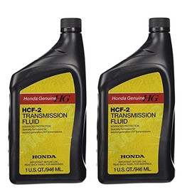 Genuine OEM HCF-2 CVT 2 Quarts Automatic Transmission Fluid (2x1 Qt) For Honda