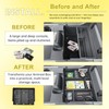 Flex Powered Console Organizer for 2025 2026 Ford Expedition Accessories