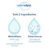 WATERWIPES, Toallitas Húmedas Originales para Bebés, Limpieza y Comodidad, Hipoalergénicas,