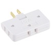 Ohm (OHM) HS-A39/W 06-4964 Ohm Electric Power Tap, 3 Outlets,