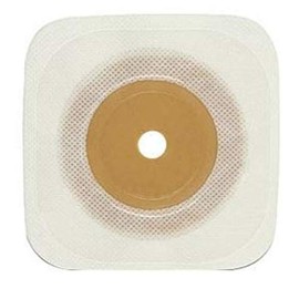 Esteem Synergy Stomahesive Skin Barrier - Landing Zone Flange Cut-to-Fit - Large - 1/2" - 2 3/8" - Box of 10