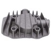 Air Compressor Cylinder Head Aluminum Cooling Parts Pneumatic for Replacement
