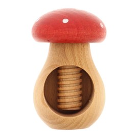 HOFMEISTER® Mushroom Nutcracker Made of Beech Wood, Handmade in Europe, Cracks Each Nut with Little Strength, Ideal for Children, Nut Shells Stay in the Cracker
