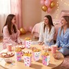 24 Pack Pajama Party Popcorn Boxes Pink Sleepover Snack Boxes