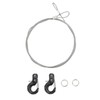 2pcs RC Metal Trailer Hook Aluminum Alloy Steel Rope Lightweight