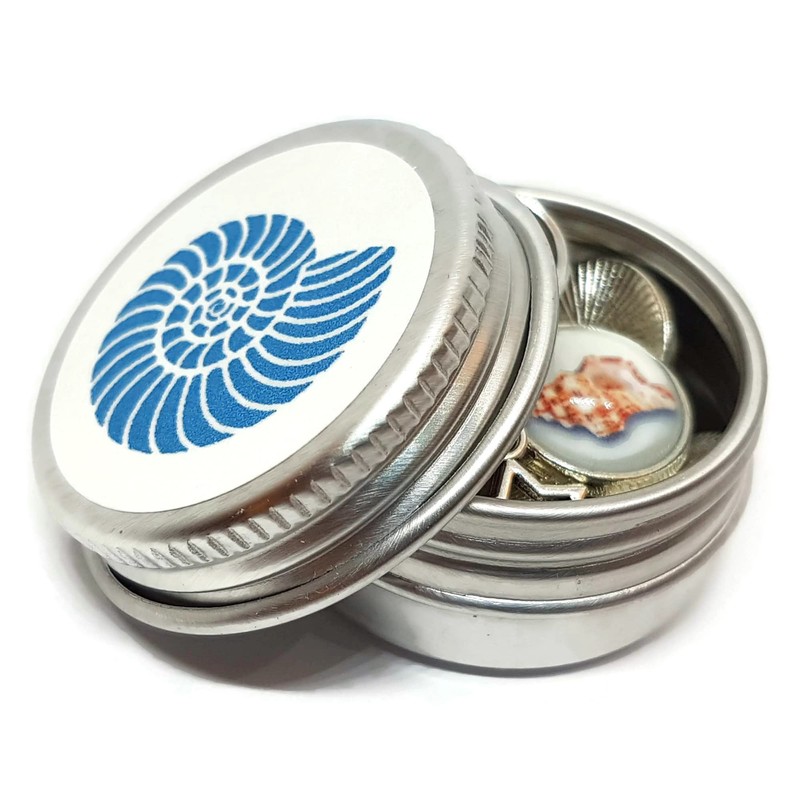 Beachcomber Glass Knitting Stitch Markers