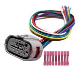 LIZAPUS 9 Pin Transmission Range Sensor Connector Wiring Compatible with Toyota Camry 2007–2022 84540-07010 Harness Plug Pigtail