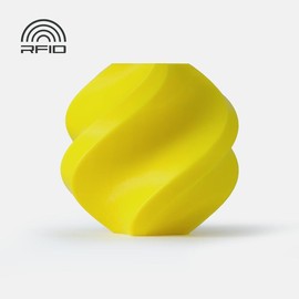 Bambu Lab PLA Basic 3D Printer Filament, New Colors Arrivals! 1.75mm PLA 3D Printing Filament Dimensional Accuracy +/- 0.03 mm, Fast Printing RFID PLA, No Warping & Tangling, 3D Print Material with Reusable 1kg Spool:_Yellow_Refill_1kg