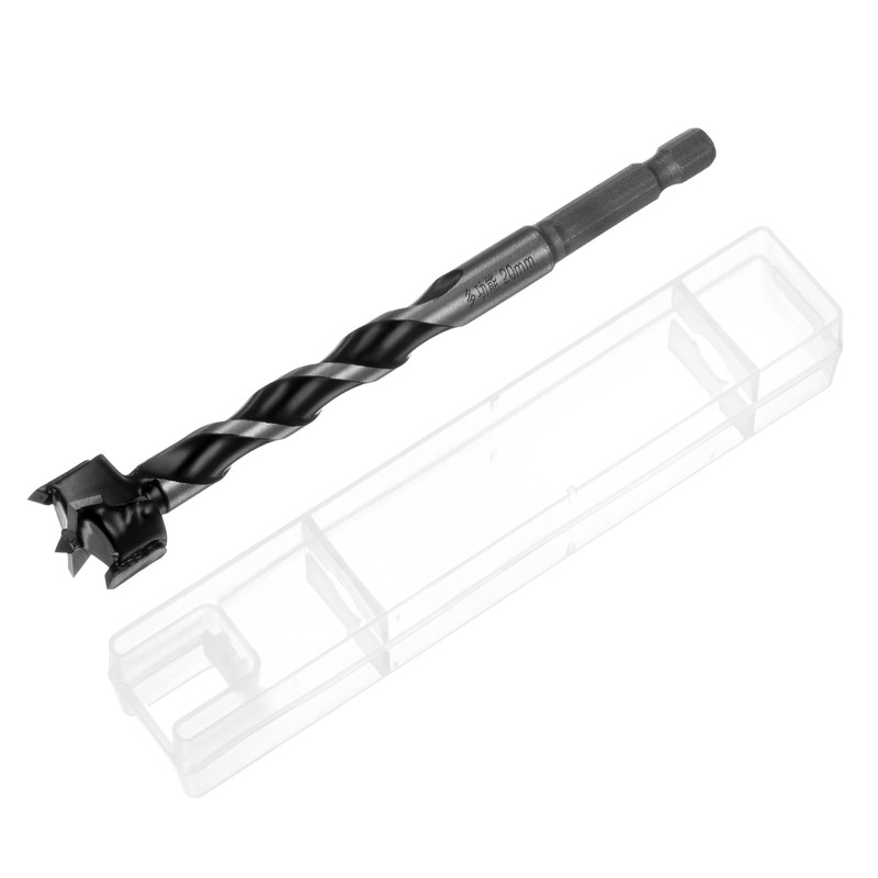 sourcing map Forstner Drill Bit 20mm (25/32") Dia 125mm (5")