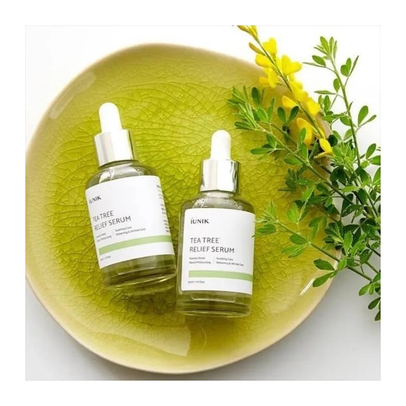 IUNIK Sérum Tea Tree Relief 50ml Calmante Antiacné Para Piel