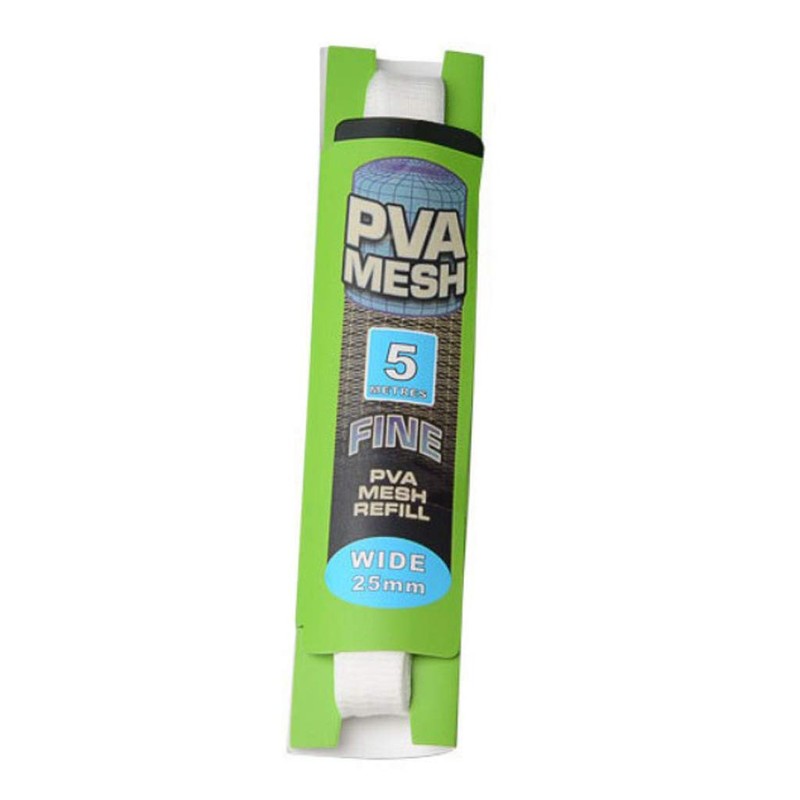 Perfeclan 5x 5M 25mm PVA Water-Soluble Fishing Net Refill Stocking