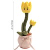 Electronic Dancing Singing Plush Toy Talking Repeating Multifunction Tulip Flower