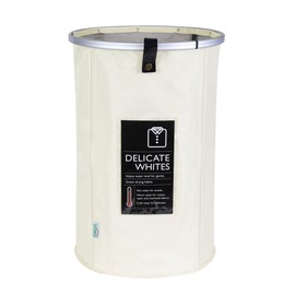 Ochine Foldable Laundry Basket Hamper Collapsible Laundry Hamper Round Storage Basket Foldable Clothes Basket Collapsible Fabric Bag Folding Washing Bins Toy Storage Organizer with 4 Black Base