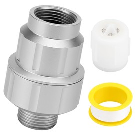 Upgraded 85470 Washing Machine Water Filter,Micron Down Sediment Filter,85470 inline Filter Head Compatible with Most Standard Washers,Made of Aluminum Alloy(with Replacement Filter)