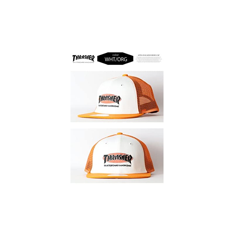 Slasher 23TH-C01K / OVAL MAG CAP Kids Flat Cap (Half