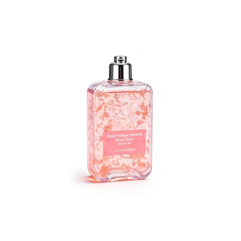 Rose Elixir Body Wash for Women, Moisturizing Essence Shower Gel