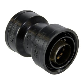 Uponor TotalFit 1 inch Coupling, Push-to-Connect Engineered Polymer Fitting System for PEX, PE-RT, CPVC, and Copper - TF4771010